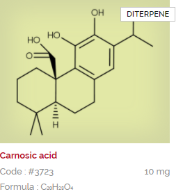 Extrasynthese Carosic Acid Botanical Reference Material